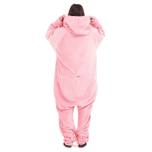 Snuggs Blanket Onesie Rose